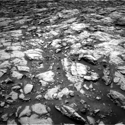 Nasa's Mars rover Curiosity acquired this image using its Left Navigation Camera on Sol 1471, at drive 288, site number 58