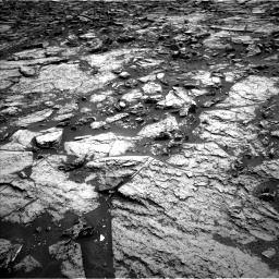 Nasa's Mars rover Curiosity acquired this image using its Left Navigation Camera on Sol 1471, at drive 384, site number 58
