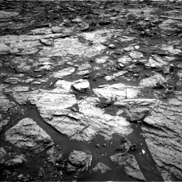 Nasa's Mars rover Curiosity acquired this image using its Left Navigation Camera on Sol 1471, at drive 390, site number 58