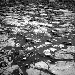 Nasa's Mars rover Curiosity acquired this image using its Left Navigation Camera on Sol 1471, at drive 450, site number 58