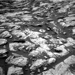 Nasa's Mars rover Curiosity acquired this image using its Left Navigation Camera on Sol 1471, at drive 504, site number 58