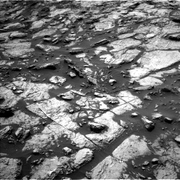 Nasa's Mars rover Curiosity acquired this image using its Left Navigation Camera on Sol 1471, at drive 510, site number 58
