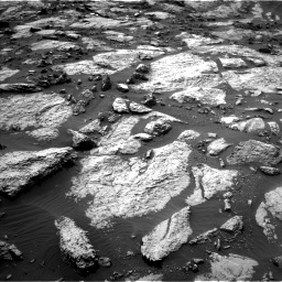 Nasa's Mars rover Curiosity acquired this image using its Left Navigation Camera on Sol 1471, at drive 558, site number 58