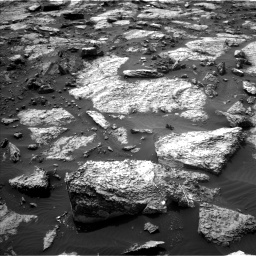 Nasa's Mars rover Curiosity acquired this image using its Left Navigation Camera on Sol 1471, at drive 570, site number 58