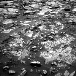 Nasa's Mars rover Curiosity acquired this image using its Left Navigation Camera on Sol 1471, at drive 594, site number 58
