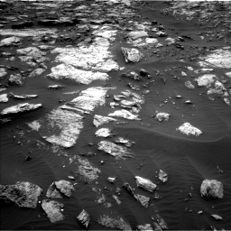 Nasa's Mars rover Curiosity acquired this image using its Left Navigation Camera on Sol 1473, at drive 642, site number 58