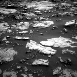 Nasa's Mars rover Curiosity acquired this image using its Left Navigation Camera on Sol 1473, at drive 714, site number 58