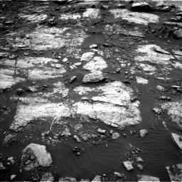 Nasa's Mars rover Curiosity acquired this image using its Left Navigation Camera on Sol 1473, at drive 738, site number 58
