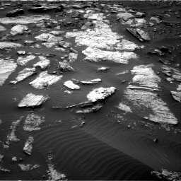 Nasa's Mars rover Curiosity acquired this image using its Right Navigation Camera on Sol 1473, at drive 672, site number 58