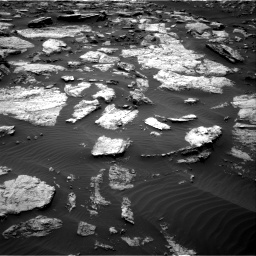 Nasa's Mars rover Curiosity acquired this image using its Right Navigation Camera on Sol 1473, at drive 678, site number 58