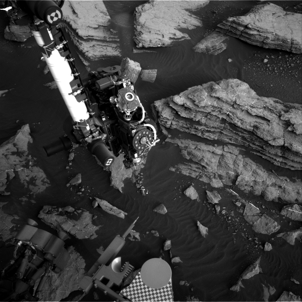 Nasa's Mars rover Curiosity acquired this image using its Right Navigation Camera on Sol 1474, at drive 774, site number 58