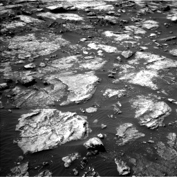 Nasa's Mars rover Curiosity acquired this image using its Left Navigation Camera on Sol 1475, at drive 798, site number 58