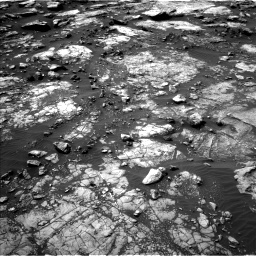 Nasa's Mars rover Curiosity acquired this image using its Left Navigation Camera on Sol 1475, at drive 810, site number 58