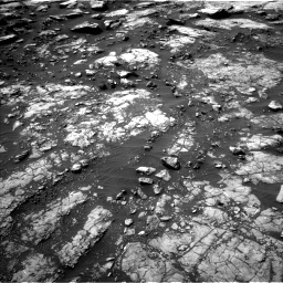 Nasa's Mars rover Curiosity acquired this image using its Left Navigation Camera on Sol 1475, at drive 816, site number 58