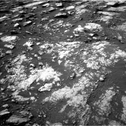 Nasa's Mars rover Curiosity acquired this image using its Left Navigation Camera on Sol 1475, at drive 828, site number 58