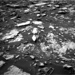 Nasa's Mars rover Curiosity acquired this image using its Left Navigation Camera on Sol 1475, at drive 840, site number 58