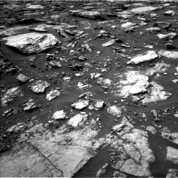Nasa's Mars rover Curiosity acquired this image using its Left Navigation Camera on Sol 1475, at drive 852, site number 58