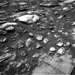 Nasa's Mars rover Curiosity acquired this image using its Left Navigation Camera on Sol 1475, at drive 858, site number 58