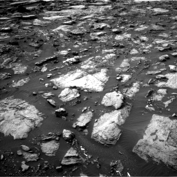 Nasa's Mars rover Curiosity acquired this image using its Left Navigation Camera on Sol 1475, at drive 894, site number 58