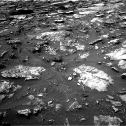 Nasa's Mars rover Curiosity acquired this image using its Left Navigation Camera on Sol 1475, at drive 906, site number 58