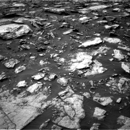 Nasa's Mars rover Curiosity acquired this image using its Right Navigation Camera on Sol 1475, at drive 852, site number 58