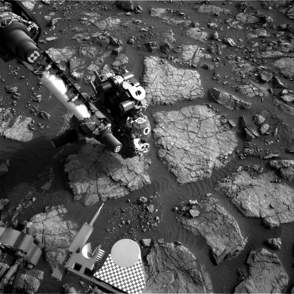 Nasa's Mars rover Curiosity acquired this image using its Right Navigation Camera on Sol 1477, at drive 912, site number 58
