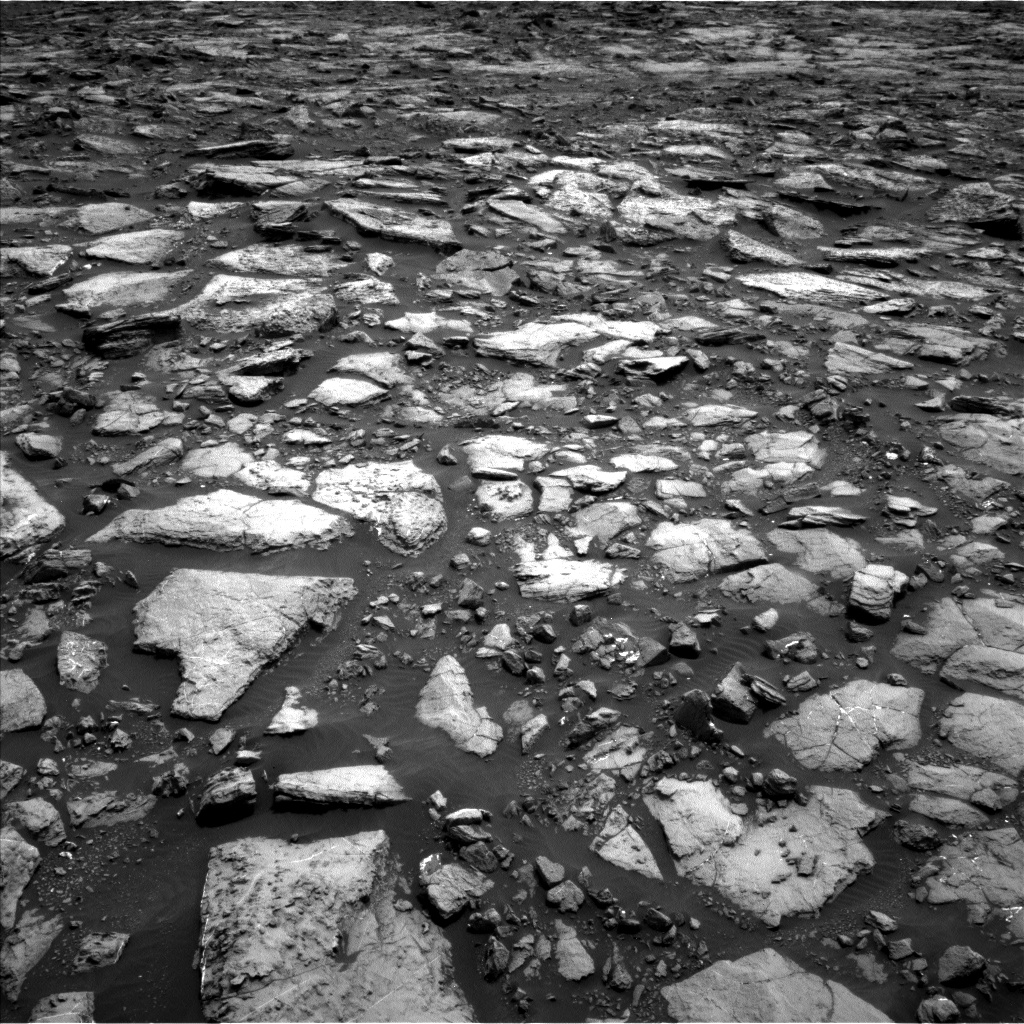 Nasa's Mars rover Curiosity acquired this image using its Left Navigation Camera on Sol 1478, at drive 966, site number 58
