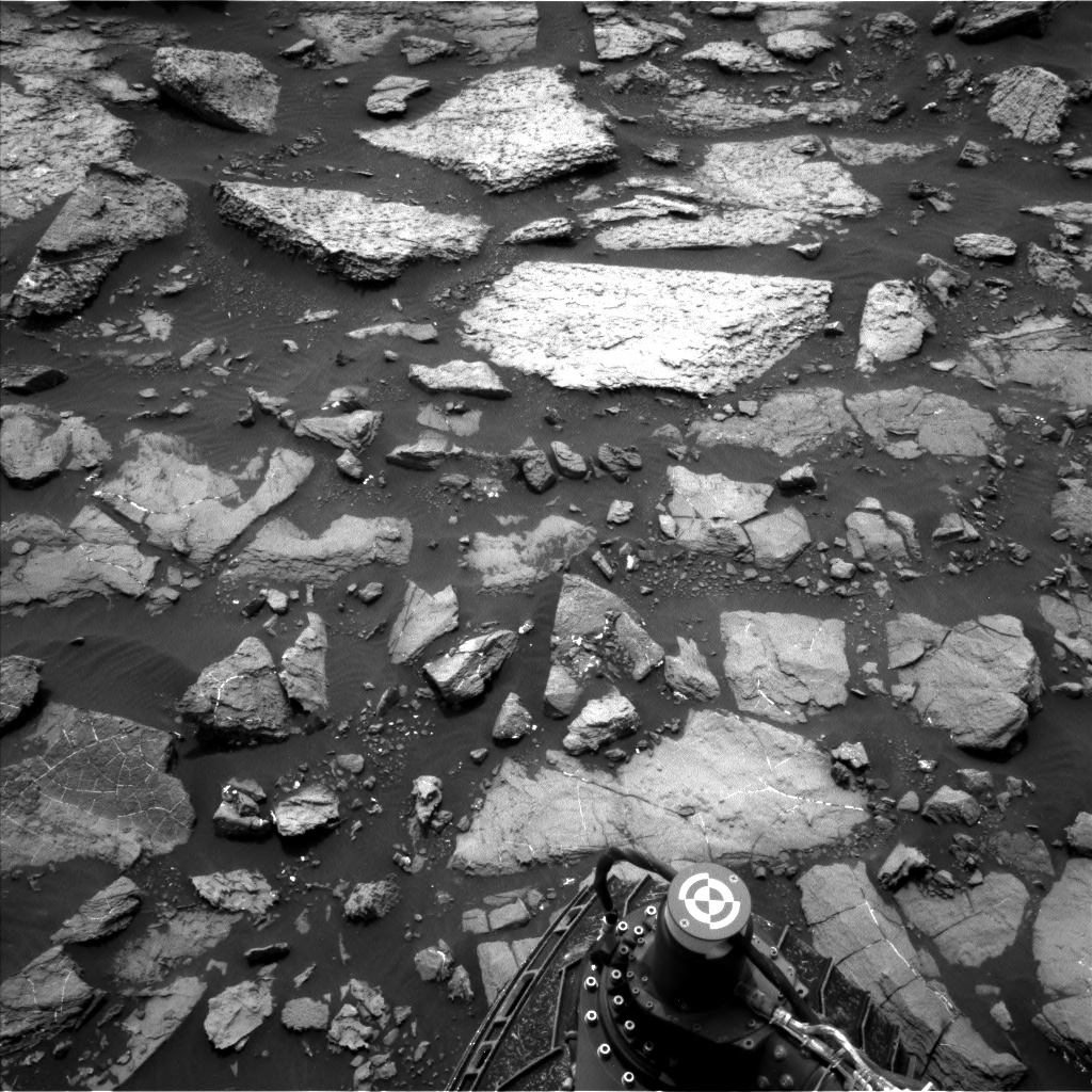 Nasa's Mars rover Curiosity acquired this image using its Left Navigation Camera on Sol 1478, at drive 1002, site number 58