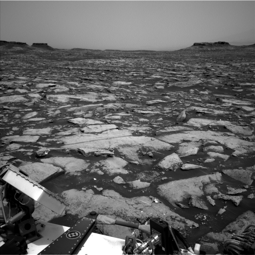 Nasa's Mars rover Curiosity acquired this image using its Left Navigation Camera on Sol 1478, at drive 1002, site number 58
