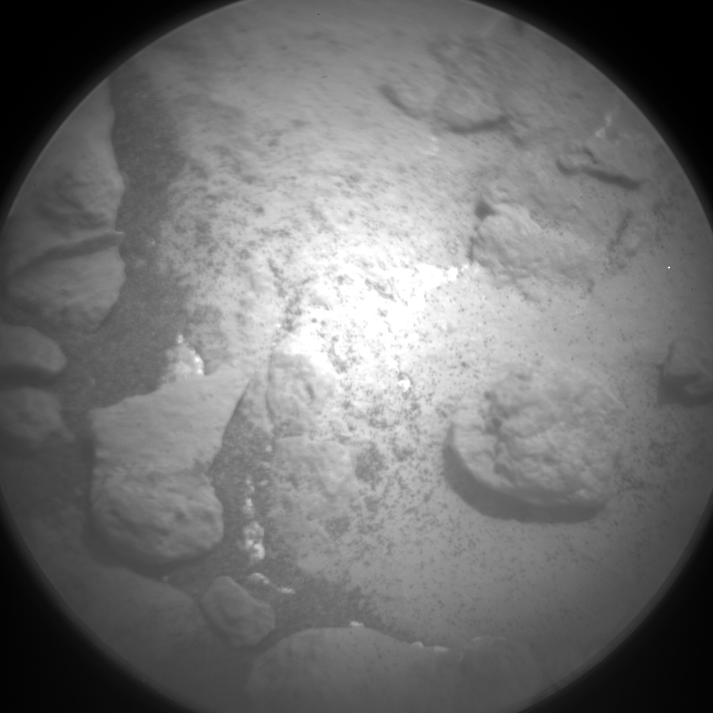 Nasa's Mars rover Curiosity acquired this image using its Chemistry & Camera (ChemCam) on Sol 1480, at drive 1002, site number 58