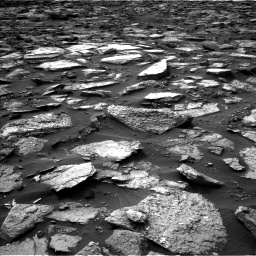 Nasa's Mars rover Curiosity acquired this image using its Left Navigation Camera on Sol 1480, at drive 1026, site number 58