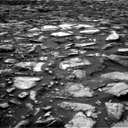 Nasa's Mars rover Curiosity acquired this image using its Left Navigation Camera on Sol 1480, at drive 1038, site number 58