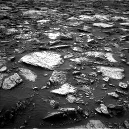 Nasa's Mars rover Curiosity acquired this image using its Left Navigation Camera on Sol 1480, at drive 1050, site number 58