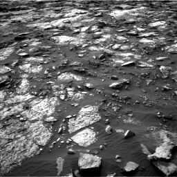 Nasa's Mars rover Curiosity acquired this image using its Left Navigation Camera on Sol 1480, at drive 1074, site number 58