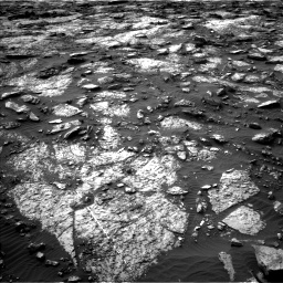 Nasa's Mars rover Curiosity acquired this image using its Left Navigation Camera on Sol 1480, at drive 1080, site number 58