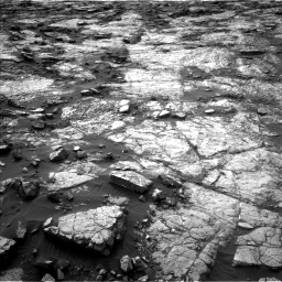Nasa's Mars rover Curiosity acquired this image using its Left Navigation Camera on Sol 1480, at drive 1110, site number 58