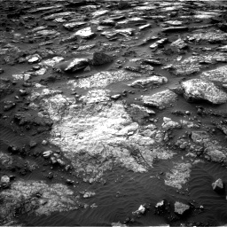 Nasa's Mars rover Curiosity acquired this image using its Left Navigation Camera on Sol 1480, at drive 1188, site number 58