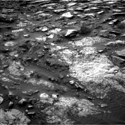 Nasa's Mars rover Curiosity acquired this image using its Left Navigation Camera on Sol 1480, at drive 1194, site number 58