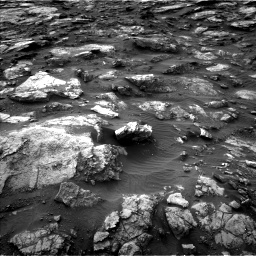 Nasa's Mars rover Curiosity acquired this image using its Left Navigation Camera on Sol 1480, at drive 1224, site number 58