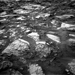 Nasa's Mars rover Curiosity acquired this image using its Left Navigation Camera on Sol 1480, at drive 1242, site number 58