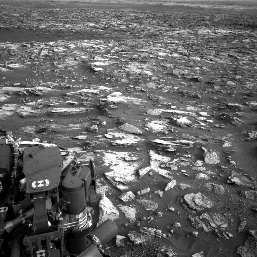 Nasa's Mars rover Curiosity acquired this image using its Left Navigation Camera on Sol 1480, at drive 1248, site number 58