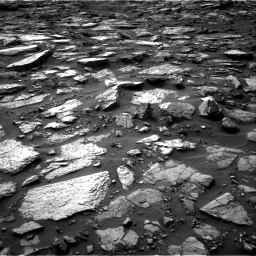 Nasa's Mars rover Curiosity acquired this image using its Right Navigation Camera on Sol 1480, at drive 1008, site number 58