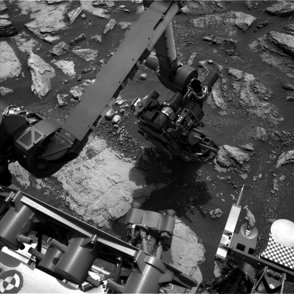 Nasa's Mars rover Curiosity acquired this image using its Left Navigation Camera on Sol 1482, at drive 1248, site number 58