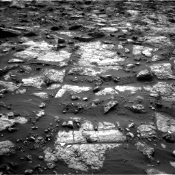 Nasa's Mars rover Curiosity acquired this image using its Left Navigation Camera on Sol 1482, at drive 1440, site number 58