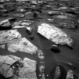 Nasa's Mars rover Curiosity acquired this image using its Left Navigation Camera on Sol 1482, at drive 1488, site number 58