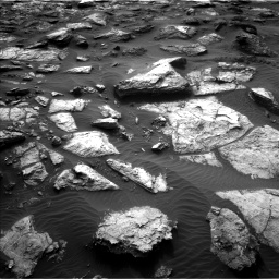 Nasa's Mars rover Curiosity acquired this image using its Left Navigation Camera on Sol 1482, at drive 1500, site number 58