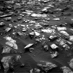 Nasa's Mars rover Curiosity acquired this image using its Left Navigation Camera on Sol 1482, at drive 1518, site number 58