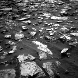 Nasa's Mars rover Curiosity acquired this image using its Left Navigation Camera on Sol 1482, at drive 1524, site number 58
