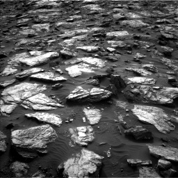 Nasa's Mars rover Curiosity acquired this image using its Left Navigation Camera on Sol 1482, at drive 1554, site number 58