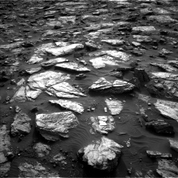 Nasa's Mars rover Curiosity acquired this image using its Left Navigation Camera on Sol 1482, at drive 1560, site number 58